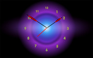 Radiant Clock ScreenSaver screenshot